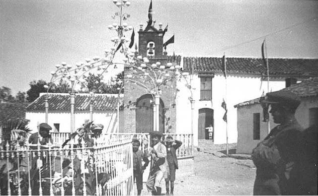 Plaza Alamillo d'Aznalcóllar en 1912