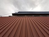 Čeština: Budova pošty Praha 120 architeků Jindřicha Malátka a Václava Aulického.