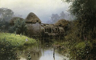 Старая мельница, В. Д. Поленов (1880)