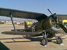 Polikarpov I-153 biplane fighter aircraft Polikarpov I-153 Chaika.jpg