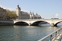 Pont au Change and Palais de justice, Paris 20 April 2021 001.jpg