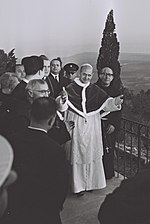 Vignette pour Pèlerinage de Paul VI en Terre sainte