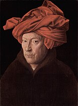 Jan van Eyck - Portrett av ein mann (Sjølvportrett?, 1433)