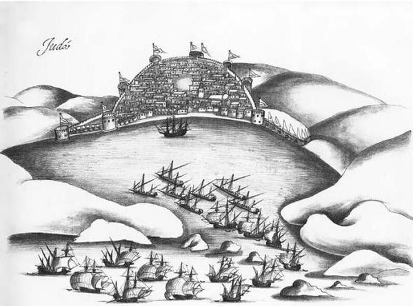 The Ottoman admiral Selman Reis defended Jeddah against the Portuguese attack in 1517.