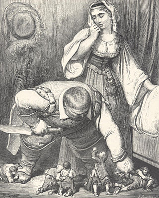 <span class="mw-page-title-main">Hop-o'-My-Thumb</span> Fairy tale by French author Charles Perrault (1628-1703)