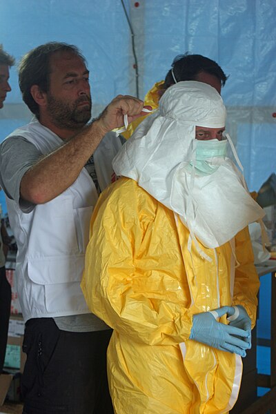 File:Preparing to enter Ebola treatment unit.jpg