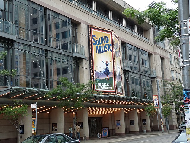 The Princess of Wales Theatre was built in 1993 by Mirvish Productions.