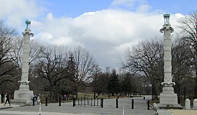 Une des entrées de Prospect Park, 2013