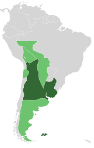 Province Unite del Río de la Plata - Localizzazione