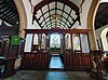 Pupit, chancel and lectern, St Petroc's Church, Padstow, Cornwall - August 2022.jpg