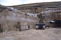 Purbeck quarry in southern England Purbeck Quarry - Southern England.jpg