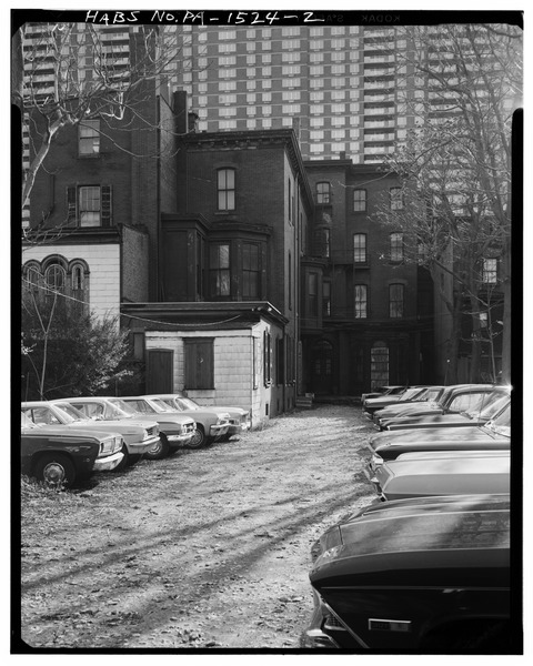 File:REAR (NORTH) ELEVATION - Parry House, 1921 Arch Street, Philadelphia, Philadelphia County, PA HABS PA,51-PHILA,333-2.tif