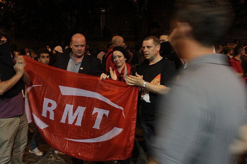 File:RMT Union members from the UK during Gezi Park protests 4.jpg