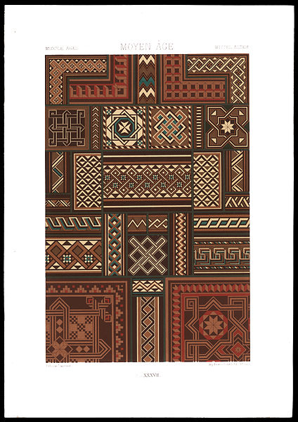 File:Racinet - Polychrome Ornament - Pl. 37 - Middle ages.jpg