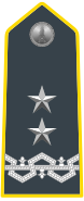 Rank insignia of generale di divisione of the Guardia di Finanza