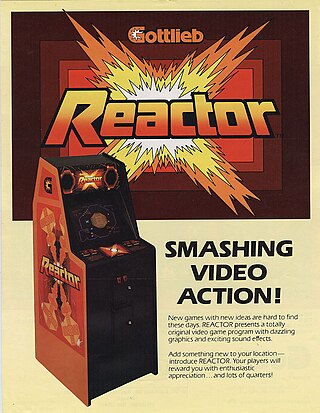 <i>Reactor</i> (video game) 1982 video game