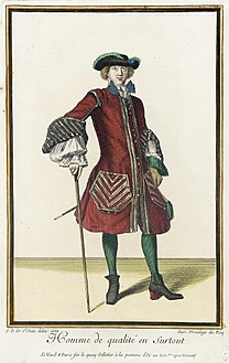 'Homme de Qualité en Surtout', Jean Dieu de Saint-Jean (tätig 1675-1695), 1684