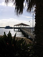 Redcliffe Jetty at sunset Redcliffe-jetty.JPG
