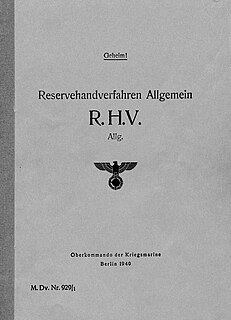 <i>Reservehandverfahren</i>