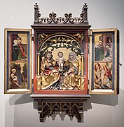 Retable de Sainte Anne Trinitaire / Altarbild der Heiligen Anna selbdritt