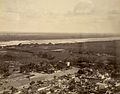 View of trichinopoly town from the top of Rockfort (1895)