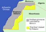 Vorschaubild für Freie Zone (Westsahara)