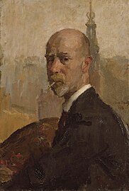 Self-portrait, 1912, Amsterdam Museum