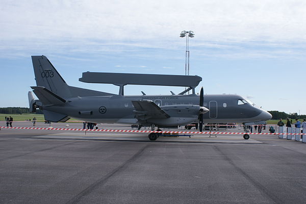 Saab 340 with Erieye radar