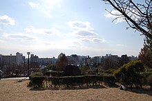 View from Saigōyama Park