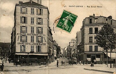 Rue Ernest-Renan (Saint-Denis)
