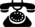 Samagi Jana Balawegaya - Telephone Symbol - Black.png