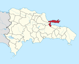 Provincia Samaná - Locație