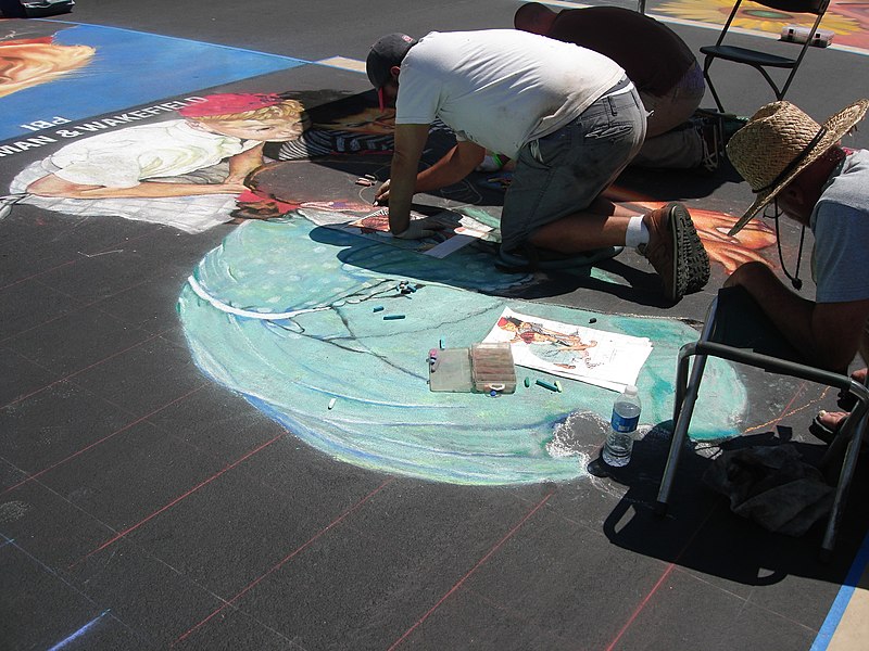 File:San Rafael, CA USA - Italian Street Painting Festival - panoramio (9).jpg