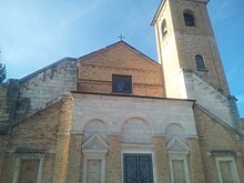 Facciata della chiesa di Santa Margherita