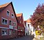 Schongau Altstadt, Kanzleistraße Richtung Osten gesehen, links Häuser mit Hausnummern 8,6,4,2