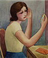 Mädchen mit Spiegel, 1930