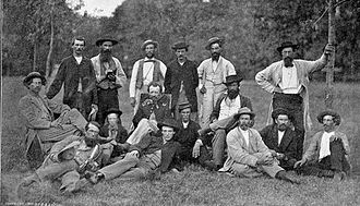Scouts and guides, Army of the Potomac, Mathew Brady Scouts and guides Army of the Potomac.jpg