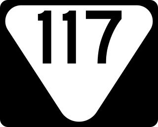 <span class="mw-page-title-main">Tennessee State Route 117</span> State highway in Tennessee, United States