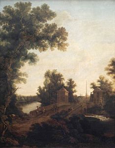 Die Steinbrücke bei Gattschina