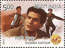 Kapoor on a 2013 stamp of India