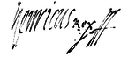 Henrich III., podpis