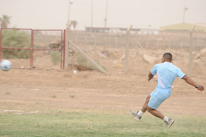 File:Soccer game in Baghdad, Iraq DVIDS172425.jpg