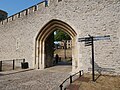 Henry III's Watergate along the inner curtain wall in the Tower of London. [472]