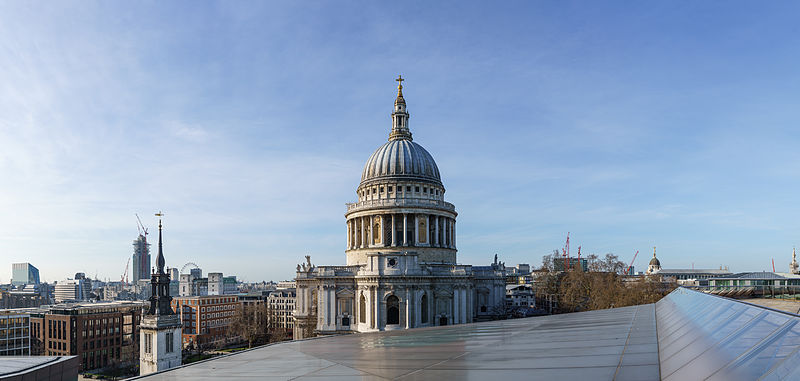 File:St Paul's Cathedral Dome from One New Change.jpg