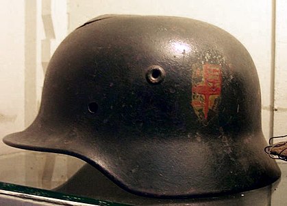 Casque allemand Stahlhelm.