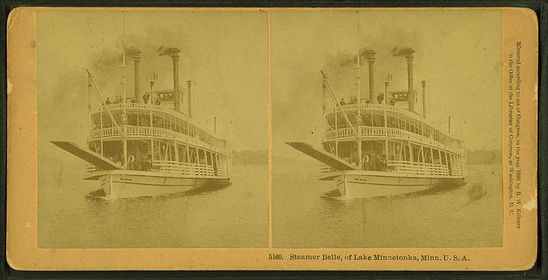 File:Steamer Belle, of Lake Minnetonka, Minn. U.S.A, by Kilburn, B. W. (Benjamin West), 1827-1909.jpg