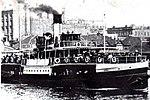 Steamship Manly II eine frühe männliche Fähre.jpg