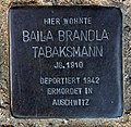 Baila Brandla Tabaksmann, Choriner Straße 1, Berlin-Prenzlauer Berg, Deutschland