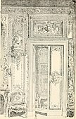 Design of a Rococo interior, drawn in 1910
