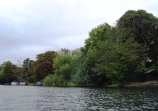 Sumptermead Ait island in the River Thames